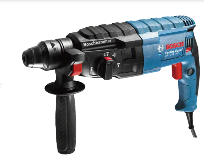 Máy khoan búa BOSCH GBH 2-24 DRE (kèm phụ kiện)